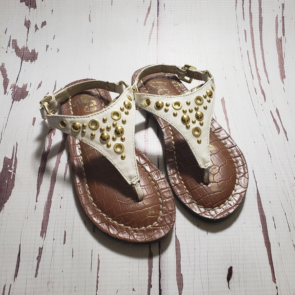 Sam Edelman t-strap tong girls sandals 11